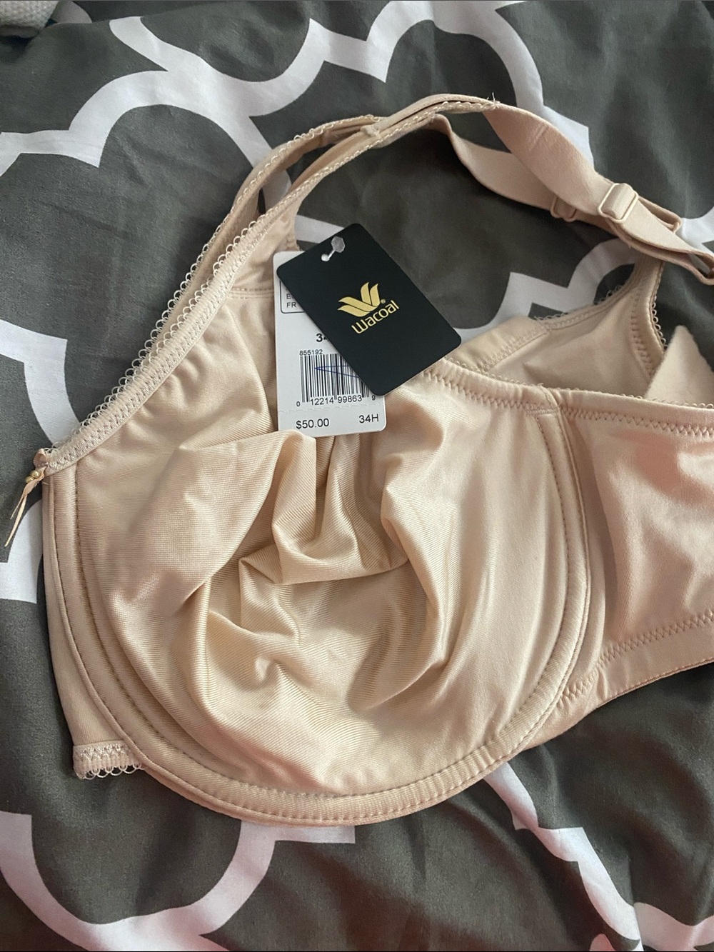 Wacoal Beige/Nude Supportive Full-Coverage Underwire Bra - Brand new. Never worn